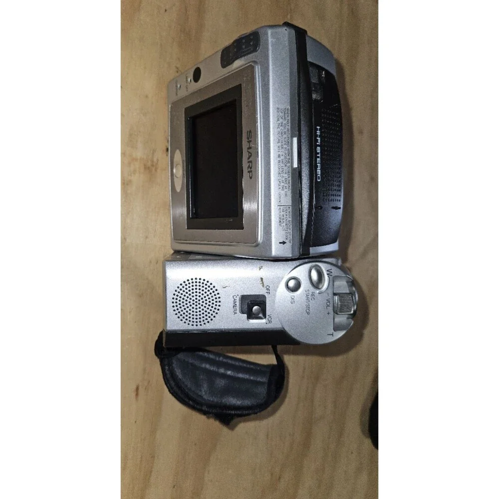 Sharp VL-H870U 8mm Video 8 Camcorder VCR Camera Viewcam w/ REMOTE TESTED cords